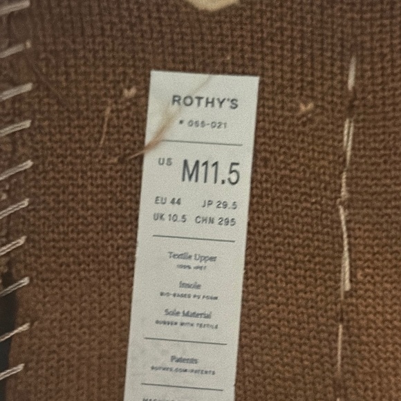 ROTHY's -The driving loafer  Mens in canyon brown - Picture 7 of 11